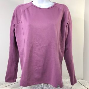 The North Face Purple Long Sleeve Top Sz Large